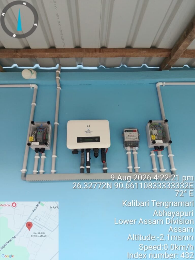 Solar inverter and electrical distribution equipment